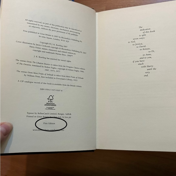 Harry Potter Deluxe Special Edition Bloomsbury Set - Picture 6 of 10